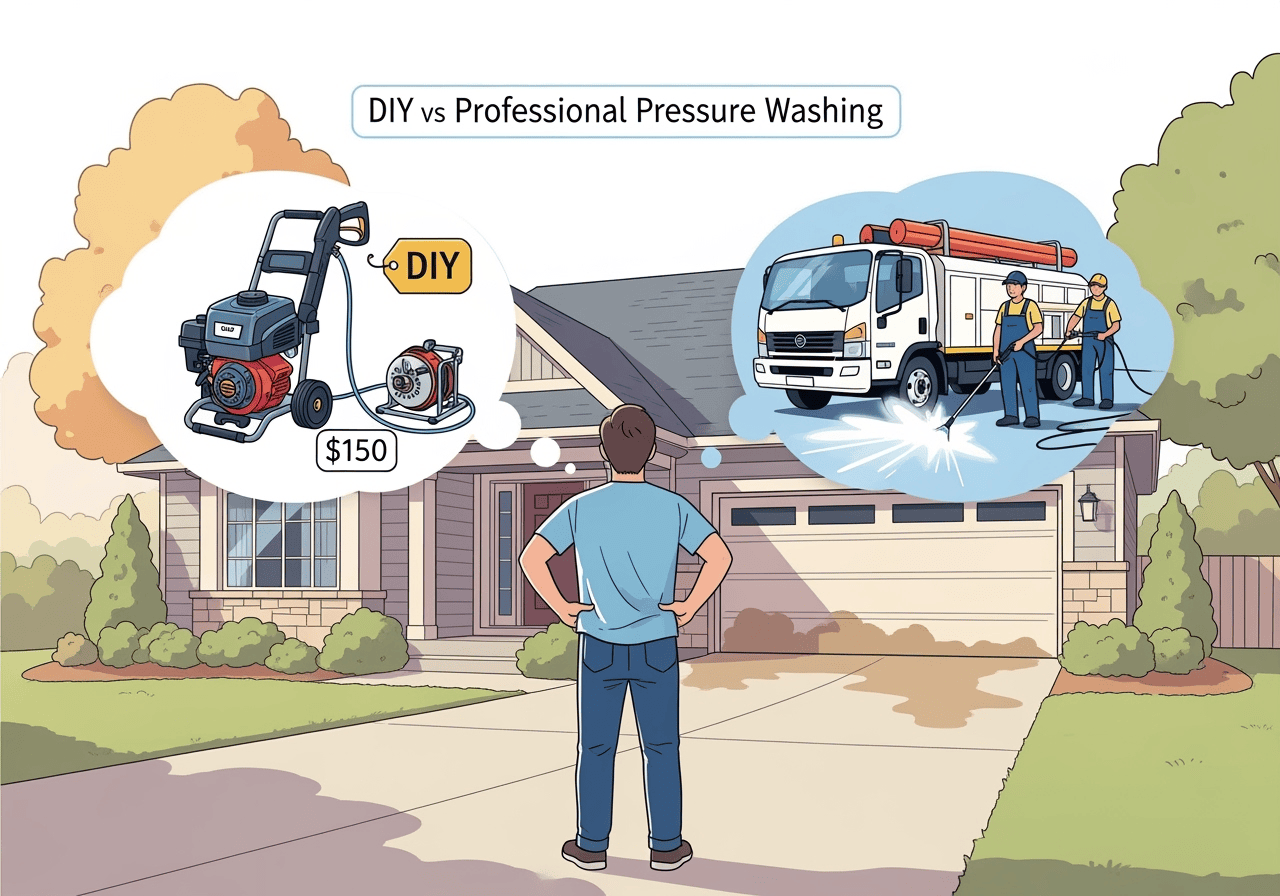 DIY Pressure Washing: Why Those Big Box Store Chemicals Might Cost You More Than You Think